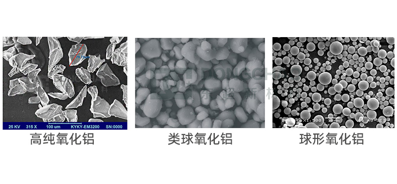 ​导热填料氧化铝粉末种类介绍、导热填料搭配原理