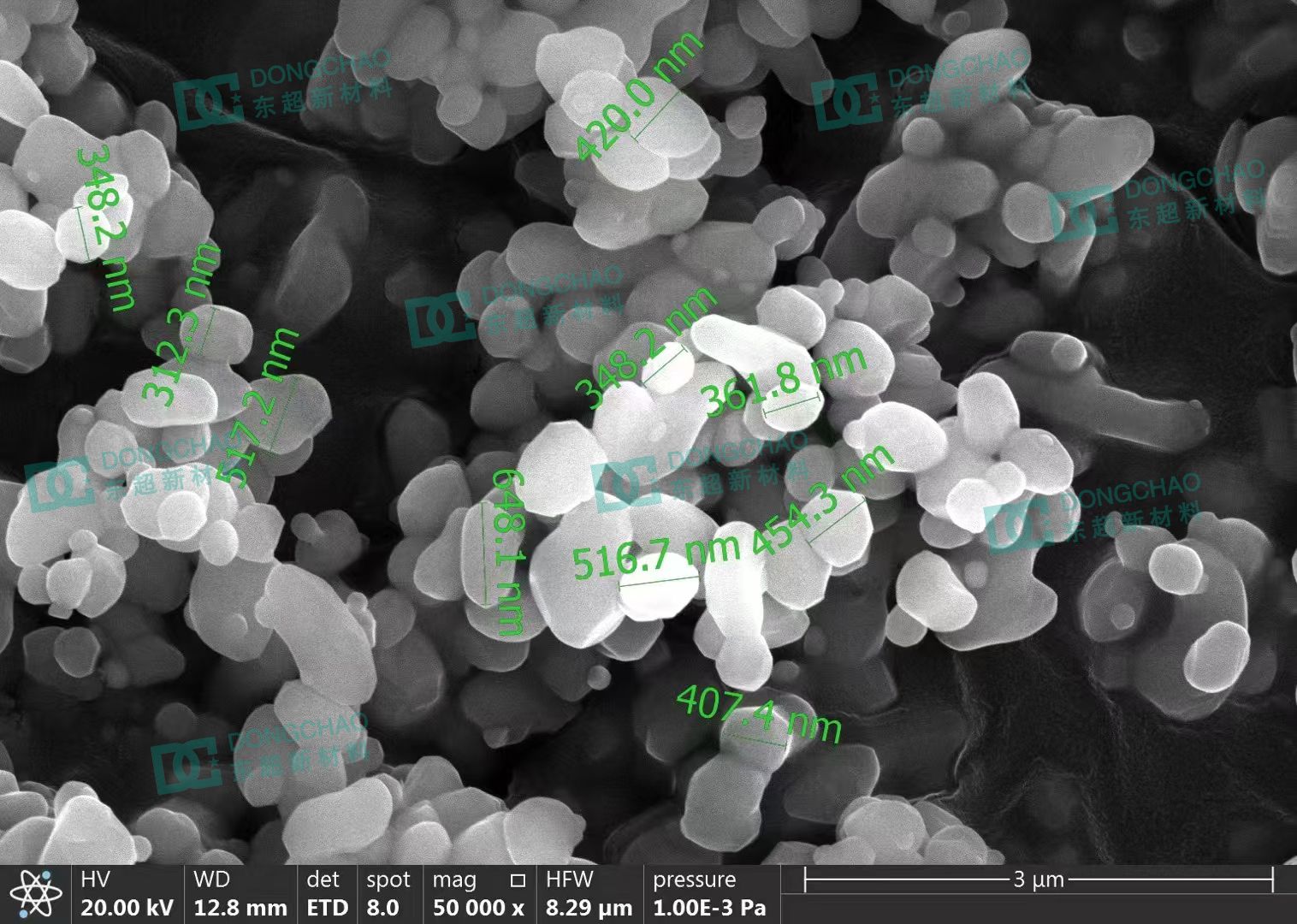 纳米类球单晶α氧化铝DCA-500NL